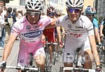 Andy Schleck pendant la 18ème étape du Giro d'Italia 2007